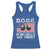 Funny D.O.G.E Patriotic 2025 Racerback Tank Top In Big Balls We Trust American Flag