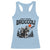 Quest Squad Broccoli Cat Racerback Tank Top Funny Hiking Adventure Cute Camping Feline