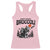 Quest Squad Broccoli Cat Racerback Tank Top Funny Hiking Adventure Cute Camping Feline