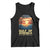 Gulf Of America Tank Top Est 2025 American Flag Retro