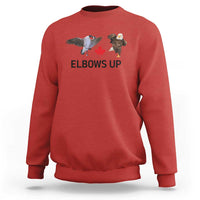 Elbows Up Sweatshirt Canada Goose Vs Eagle Maple Leaf TS02