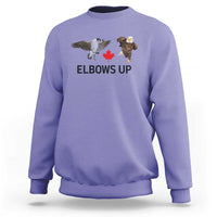 Elbows Up Sweatshirt Canada Goose Vs Eagle Maple Leaf TS02