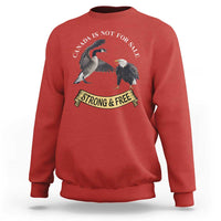 Elbows Up Sweatshirt Canada Is Not For Sale Goose Vs Eagle