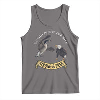 Elbows Up Tank Top Canada Is Not For Sale Goose Vs Eagle