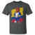 Colombia Football T Shirt Eagle Mascot Colombian Flag - Wonder Print Shop