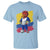 Colombia Football T Shirt Eagle Mascot Colombian Flag - Wonder Print Shop