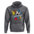 Colombia Football Hoodie Colombian Flag Ftbol Lover - Wonder Print Shop