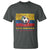 Colombia Football T Shirt Futbol Soccer Colombian Flag Retro Vintage - Wonder Print Shop