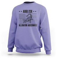 Abolish Alligator Prison Sweatshirt Stop Alcatraz Sace Everglades - Wonder Print Shop