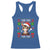 Latin American Christmas Racerback Tank Top Mi Burrito Mexican Donkey Latino Ugly Christmas