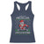 Mexican Christmas Racerback Tank Top Be Nice Santa is Watching Xmas in Mexico Ugly Sweater