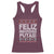 Mexican Christmas Racerback Tank Top Feliz Navidad Putas Funny Mexican Ugly Christmas Party