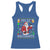 Christmas Dart Lover Racerback Tank Top Feliz Navidarts Santa Navidad Ugly Sweater