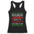 Funny Christmas Movie Racerback Tank Top Jolliest Bunch of Assholes This Side of The Nuthouse Xmas Vacation