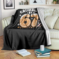 Crumbled by 67 Throw Blanket Funny Gingerbread Christmas Meme Cookie Chaos - Wonder Print Shop