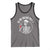 Is He Dead Yet Subtle FDT Tank Top Funny Skeleton Drinking Coffee