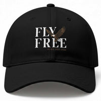 Fly Free Jackie Eagle 2012 2026 Memorial Baseball Cap Soaring Wilderness Tribute