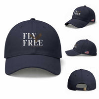 Fly Free Jackie Eagle 2012 2026 Memorial Baseball Cap Soaring Wilderness Tribute
