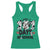 101 Days Of School Dalmatian Dogs Racerback Tank Top Happy 101th Day