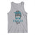 Eagles Girl Tank Top Messy Bun Funny Sports Fan Team