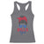 Bills Girl Racerback Tank Top Messy Bun Funny Sports Fan Team