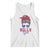 Bills Girl Tank Top Messy Bun Funny Sports Fan Team