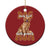 Golden Retriever Christmas Ornament My Kid Has Paws Dog Lover - Wonder Print Shop