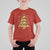 Taco Christmas Tree T Shirt For Kid Mexican Food Tacos Lover Xmas in Mexico - Wonder Print Shop