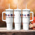 Funny Foxtrots Delta Tangos Tumbler With Handle American Flag Peace Sign Heart Sunflower