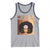 Black Nurse Tank Top Magic Afro Melanin RN Woman