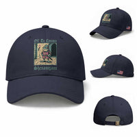 Funny Medieval Frog Knight Fantasy RPG Meme Baseball Cap Off To Commit Shenanigans