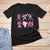 Halloween Breast Cancer T Shirt Dabbing Skeleton Zombie Pink Ribbon Breast Cancer Awareness - Wonder Print Shop