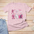 Halloween Breast Cancer T Shirt Dabbing Skeleton Zombie Pink Ribbon Breast Cancer Awareness - Wonder Print Shop