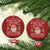 Xmas Teacher Christmas Ornament Be Nice To The Teacher Santa Is Watching - Wonder Print Shop