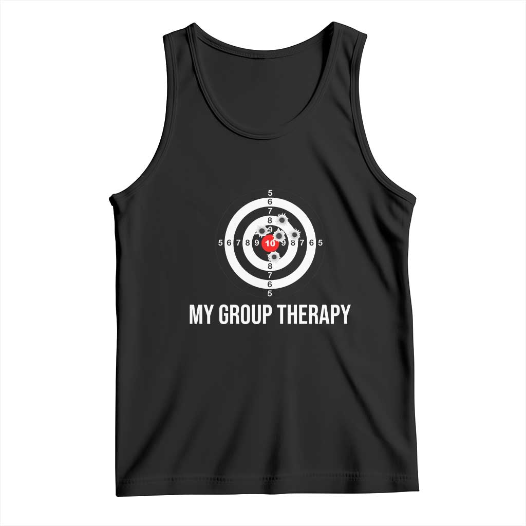 Gun Lover Tank Top My Group Therapy Shooting Range