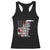 Funny Gun Lover Racerback Tank Top All Faster Than Dialing 911 Bullets American Flag