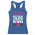 Funny Gun Girls Racerback Tank Top Gun Safety Rule Don't Piss Of The Girl Holding The Gun Owner