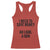 Funny Gun Collector Racerback Tank Top I Need To Save Money Oh Look A Gun