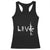 Gun Lover Racerback Tank Top LOVE AR15 Handgun Grenade