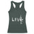 Gun Lover Racerback Tank Top LOVE AR15 Handgun Grenade