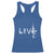 Gun Lover Racerback Tank Top LOVE AR15 Handgun Grenade