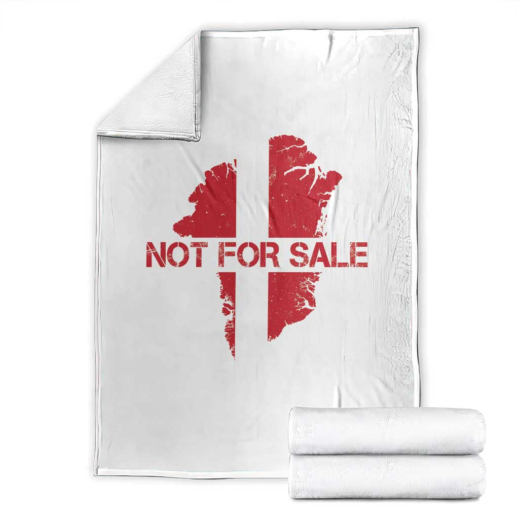 Denmark Stand With Greenland Not For Sale Throw Blanket Danish Flag Unity Support Protest