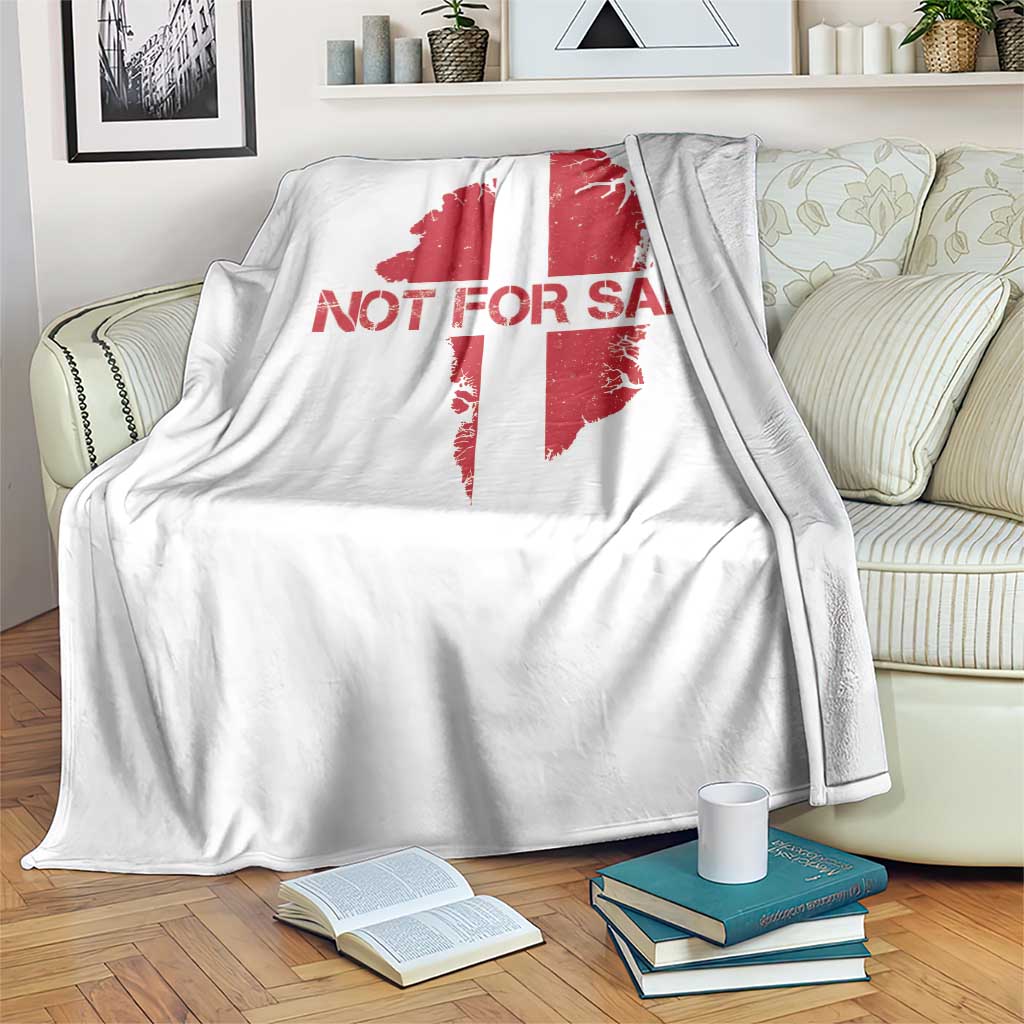 Denmark Stand With Greenland Not For Sale Throw Blanket Danish Flag Unity Support Protest