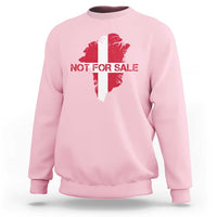 Denmark Stand With Greenland Not For Sale Sweatshirt Danish Flag Unity Support Protest