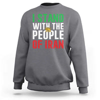 Denmark I Stand With Greenland Sweatshirt Danish Flag and Map Unity Support Protest