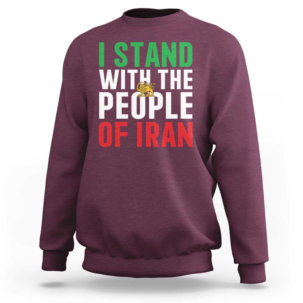 Denmark I Stand With Greenland Sweatshirt Danish Flag and Map Unity Support Protest