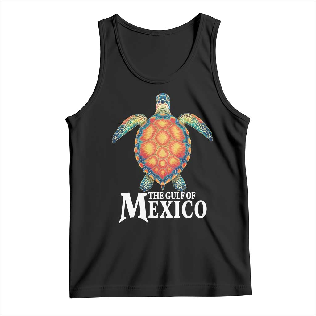 The Gulf Of Mexico Tank Top Sea Turtle Graphic Forever Never Forget