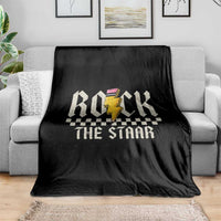 Rock The STAAR Day Throw Blanket Texas Teacher Student Motivational Testing