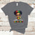 Juneteenth T Shirt Kids Little Miss Juneteenth Girl Toddler Black History - Wonder Print Shop