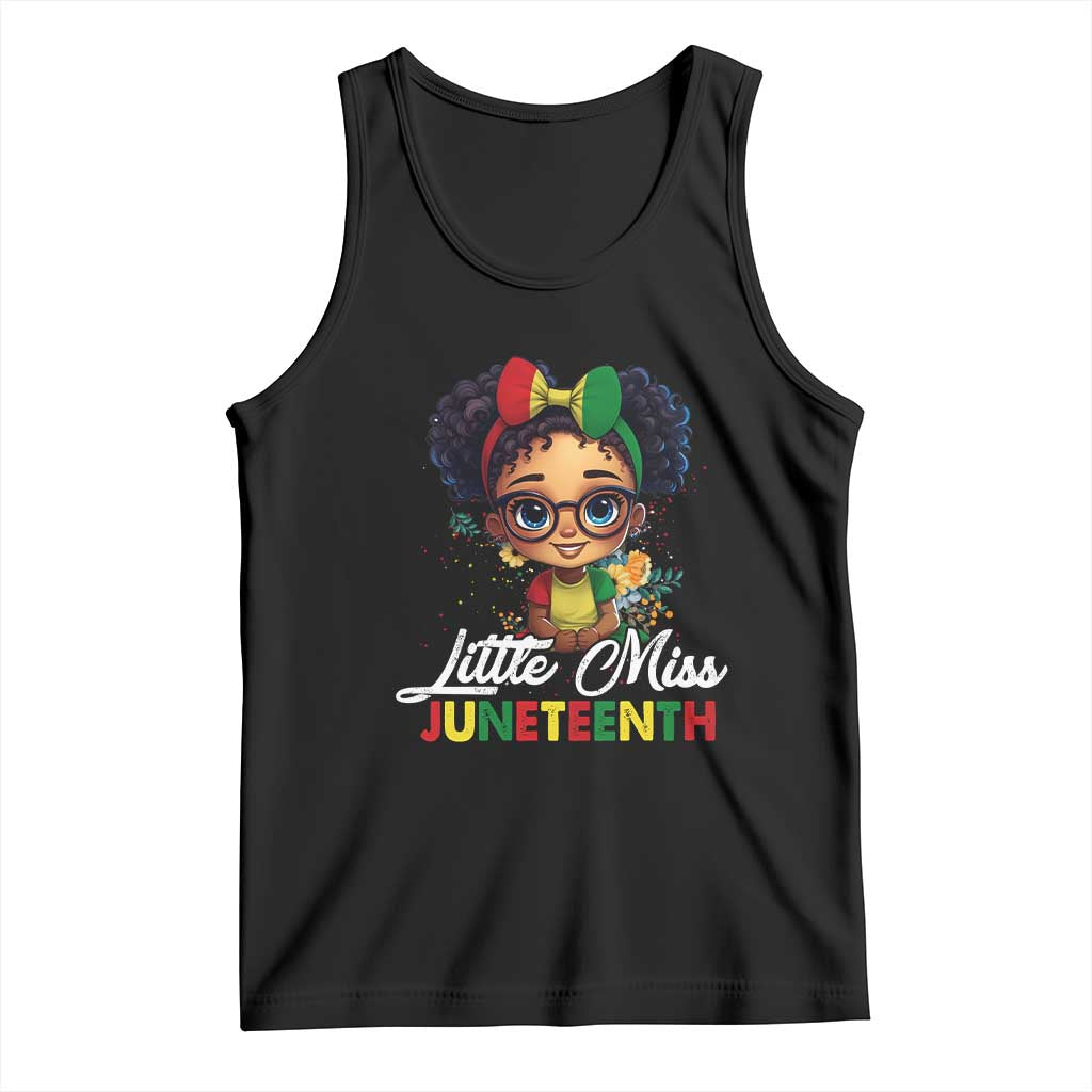 Little Miss Juneteenth Tank Top Since 1865 Black History